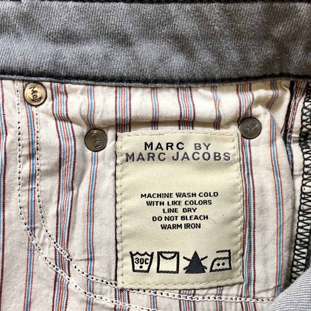marc by marc jacobs zipper skinny jeans - Picture 6 of 8